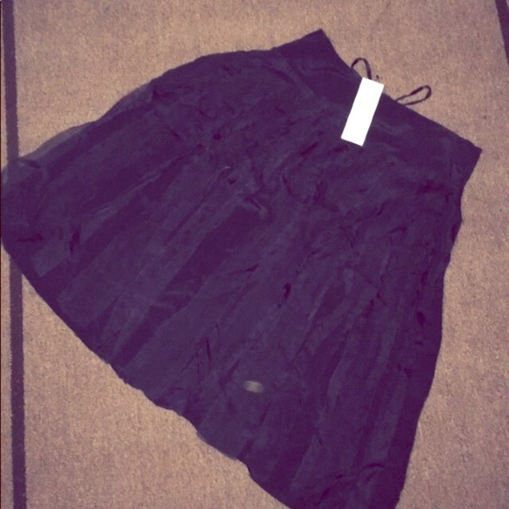 Black skirt
